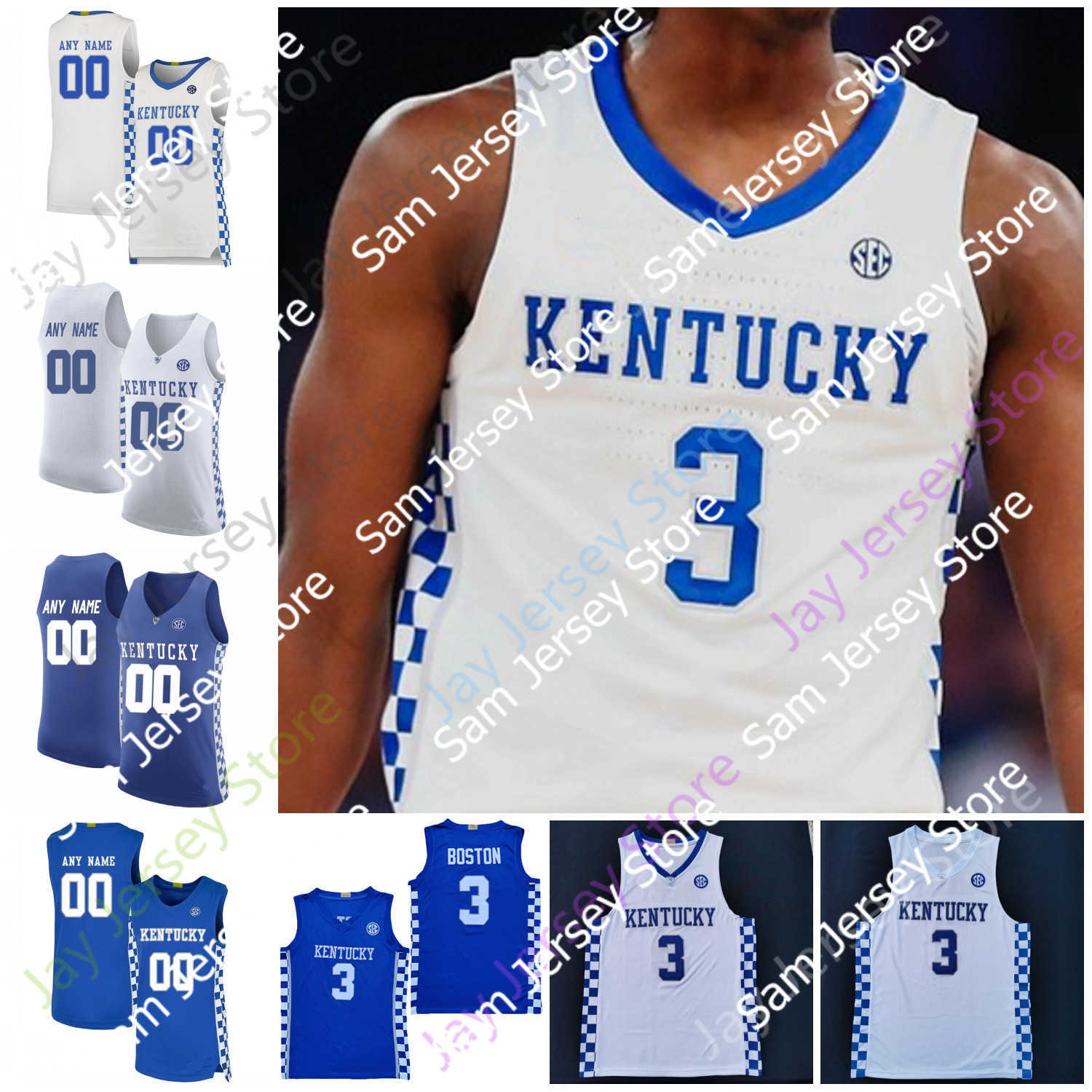

Kentucky Wildcats Basketball Jersey NCAA College 0 Fox 22 Gilgeous-Alexander 23 Murray 12 Towns 11 Wall 4 Rondo 11 Dontaie Allen, White