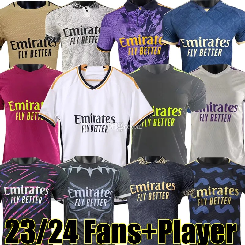 

22 23 24 REAL MADRIDS Champion Soccer Jerseys BENZEMA CAMAVINGA VINI JR ALABA ASENSIO MODRIC MARCELO TCHOUAMENI 2023 2024 Camiseta Men Football Shirts Women Kids Kit, 23-24 women