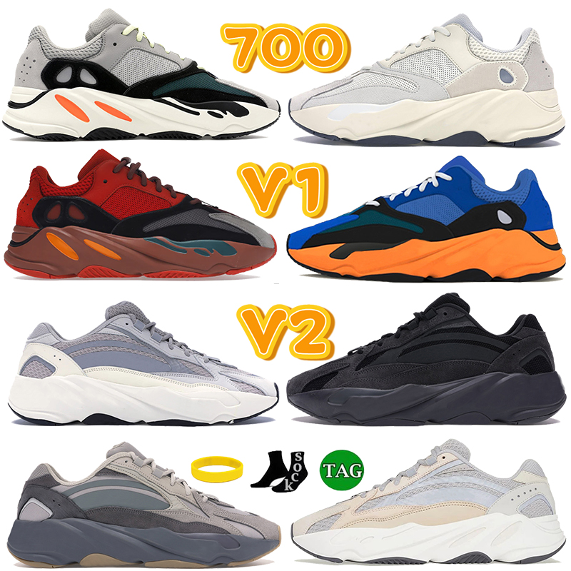 

700 V1 V2 Running Shoes Men Women OG Solid Grey Analog Hi-Res Red Blue Wash Orange Static Cream Mauve Sport Sneakers Designer Mesh Mens Low Runner Trainers Outdoor Shoe, 22 hospital blue