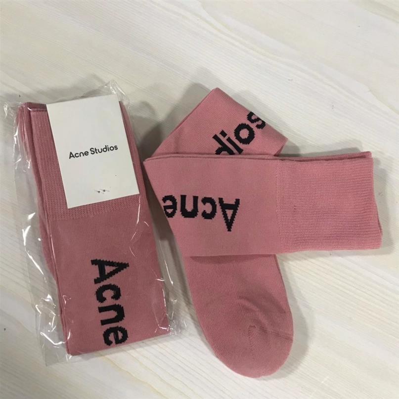 

spring Acne studios and autumn pair pink jacquard stockings 0KK3234r