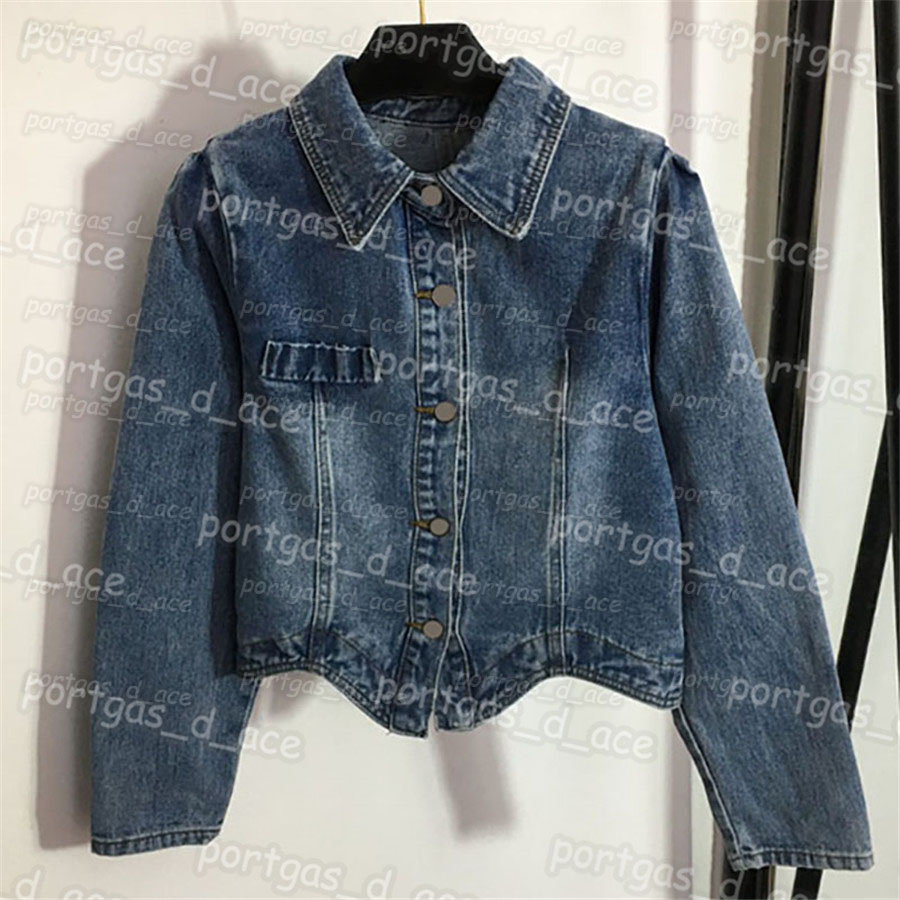Luxury Women Denim Coat Blue Long Sleeve Women Jacket Spring Autumn Fashion Jackets