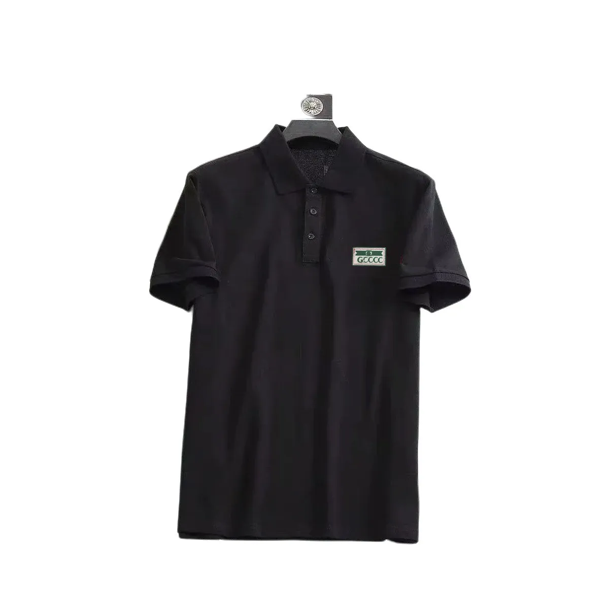 

Men' Designer polo shirt Loose Large T-shirt Fashion Top Men' Casual Chest Letter Shirt Luxury Street Short Sleeve Men' T-Shirt large size, 2xl