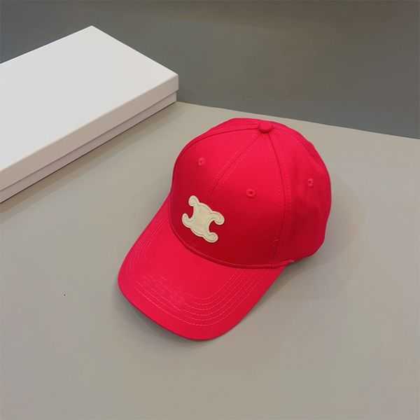 

Designer Ball Caps Luxury Hat Fashion Trucker Cap Embroidery Letters 1TELD, Red