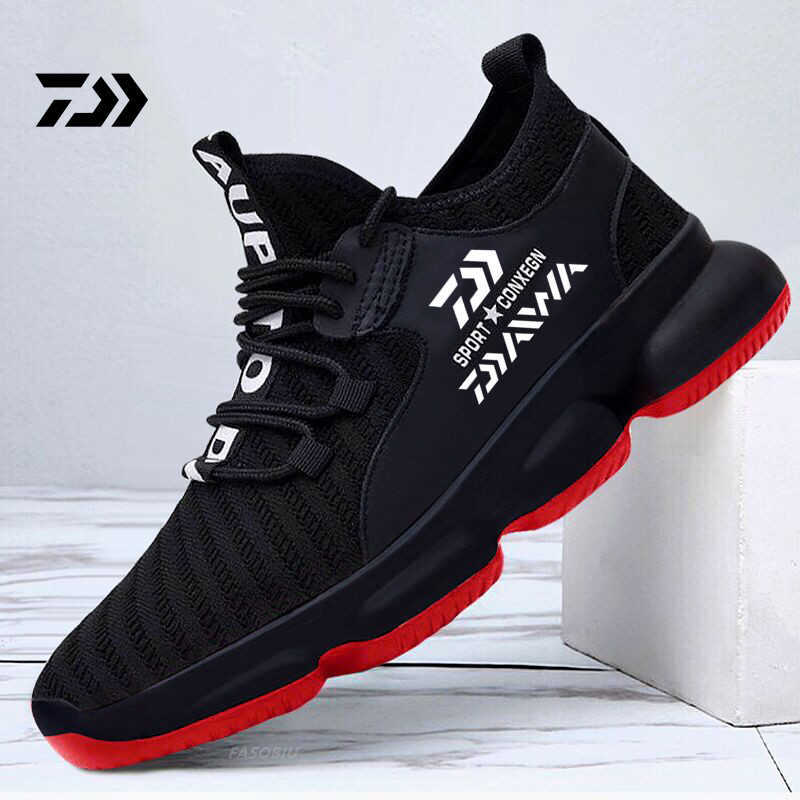 

Dress Shoes 2023 New Daiwa Men Fishing Shoes Outdoor Sports Travel Breathable Nonslip Sneakers Cycling Hiking Mountaineering Fishing Shoes J230417, Picture color1