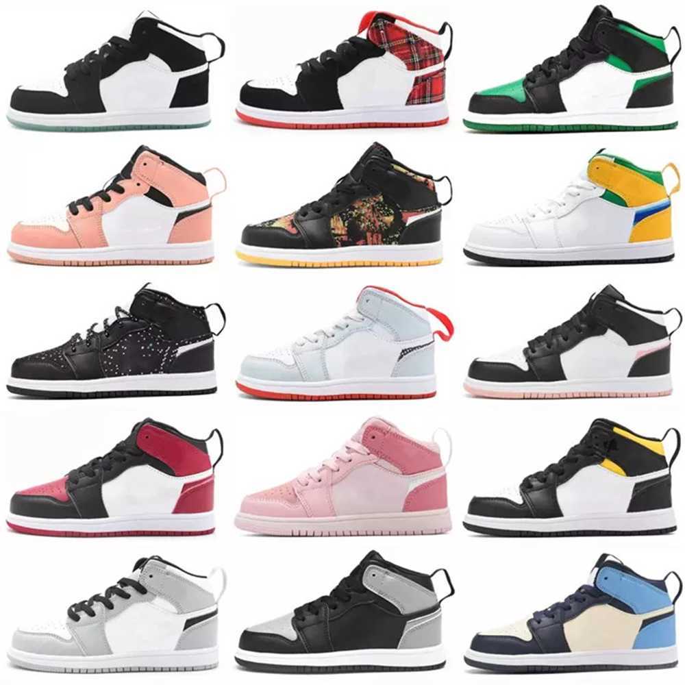 

Jumpman 1 1s kids Basketball Shoes High OG Athletics boys girls Sneakers toddlers jordon Running Shoe children Sports Torch Hare University UNG Game Royal Pine Green, Tttjd109