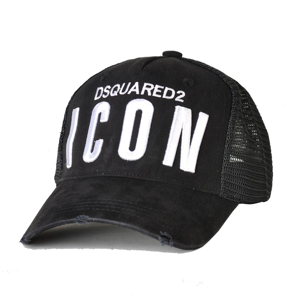 

DSQUARED2D DSQ2 hats DSQ2QSD ICON DSQICON2 D2 New cap Men Women High Quality Gauze Mesh Baseball Tennis Fashion Casual Sun Hat, Black