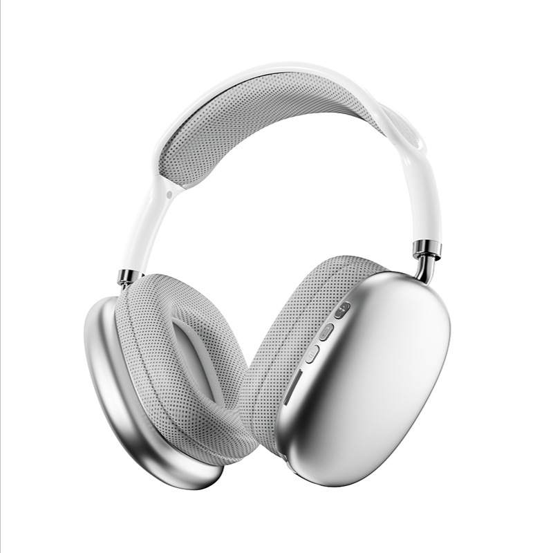 

P9 pro Max Wireless Bluetooth-compatible Headphones With Mic Stereo Sound Max Fone Bluetooth Sport Waterproof headset, White