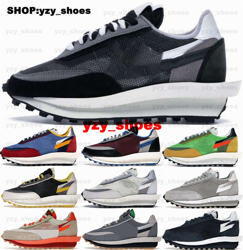 

Sacais Fragment Mens LD Waffle Casual Us12 Shoes Sneakers Size 12 Trainers Eur 46 Green Running Undercover Women Us 12 CLOT Midnight Spruce University Red Designer
