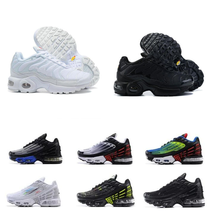 

TN Kids Shoes tn Enfant Breathable Soft Sports Chaussures Boys Girls Tns Plus Sneakers Youth requin Toddler TN3 Trainers Size 28-35, 30