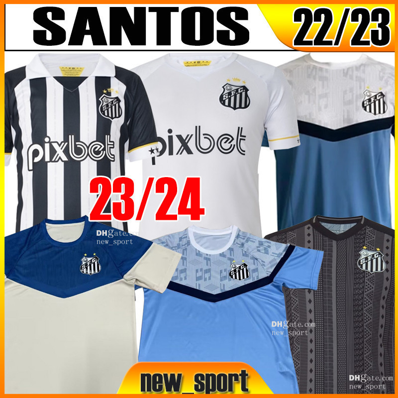 

23 24 SANTOS soccer jerseys retro #10 PELE Felipe Jonatan Kaio Ramos Jorge Pinto PATO SANCHEZ Libertadores 2022 2023 finals shirts camisa S.F.C. Men KIds football jersey, 23 24 training