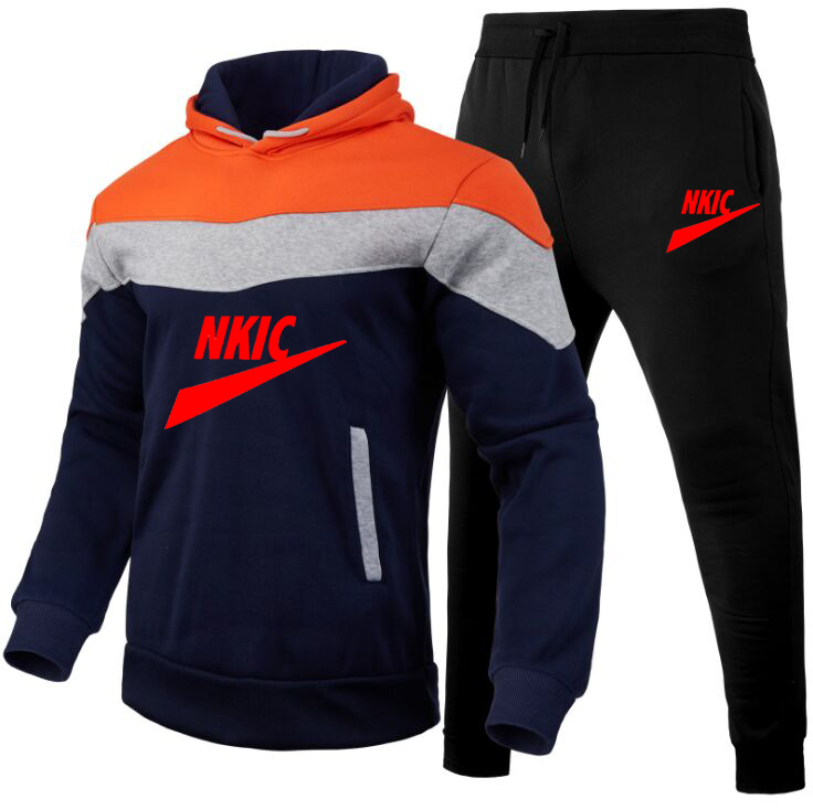 

New Men's Tracksuit Jogger Sportswear Casual Sweatershirts Sweatpants Streetwear Pullover Sports Suit Men Sets, 12