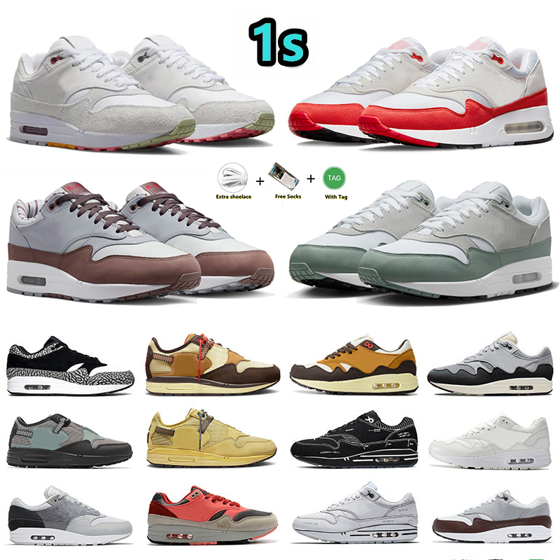 

Big Bubble 1 87 Mens Running Shoes 1s Pecan Mica Green Shima Patta Ugly Duckling Honeydew Summit White Pom Poms Safari Concepts Pale Ivory women men Sports Sneakers, Color#49