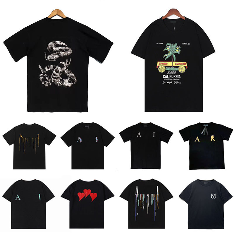 

mens t-shirts am designer t shirt rattlesnake printing classic printing womens cotton tees /M/L/XL, 20