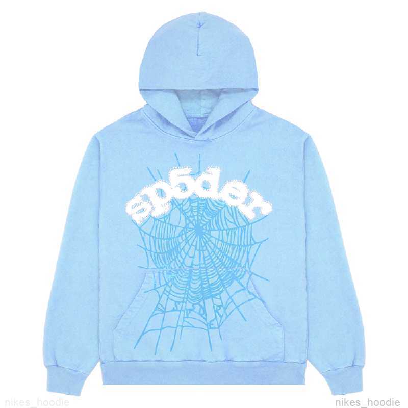 

Men's Hoodies Sweatshirts Sky Blue Spder Hoodie Men Women Hip Hop Young Thug Spider Hoodie World Wide Sweatshirts Print Pullover T6DI, 20