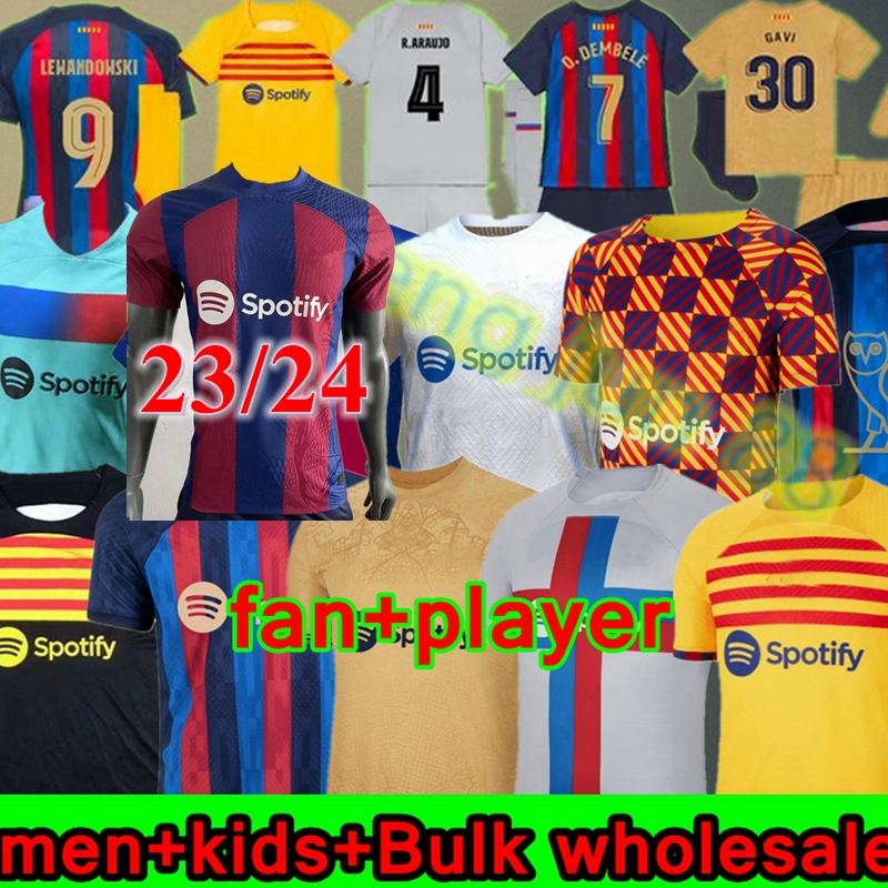 

soccer jerseys barcelona sleeve 22 23 24 LEWANDOWSKI MEN KIDS Kit WOMEN MEMPHIS PEDRI RAPHINHA ANSU FATI 2023 2024 fourth barca T shirts Owl Camisetas de football, Traing shirt