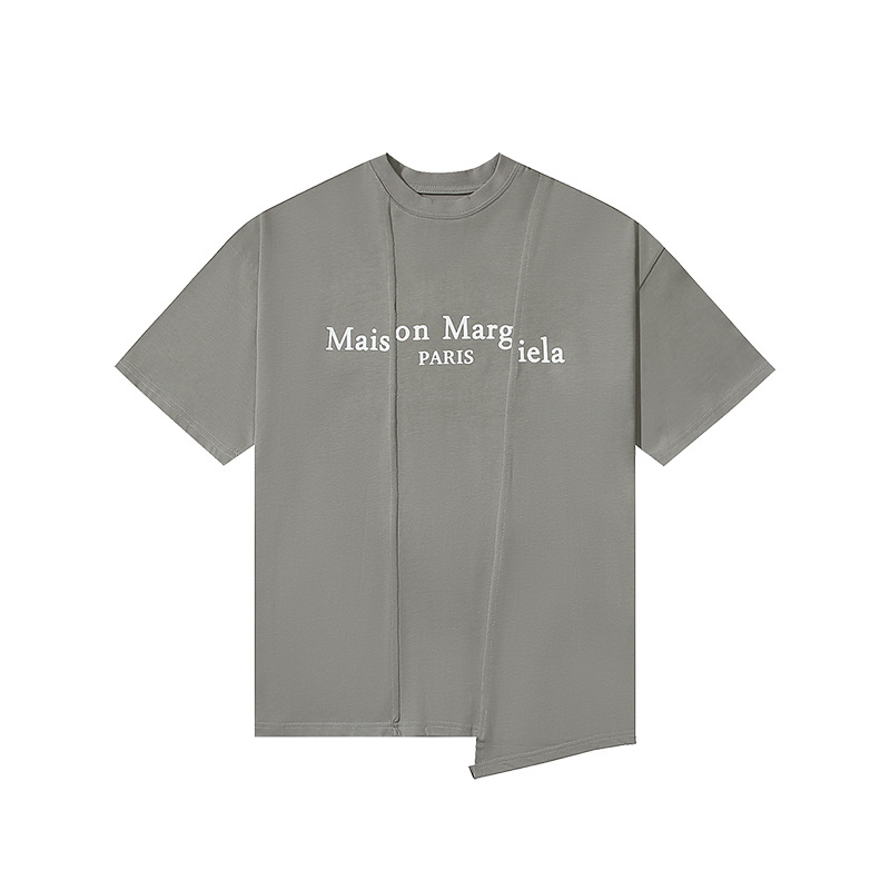 

Men t shirt Maison Margiela T shirts Spring Summer Splicing style Crew neck Tees Men Women Short Sleeve US size S-XL, Margiela -8