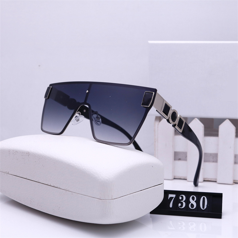 

Side design Large frame with no border Luxury Designer Sunglasses Designer Sunglass High Quality eyeglass Women Men Glasses Womens Sun glass lens Unisex With box