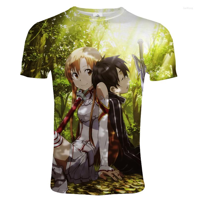 

Men's T-shirts t 2023 Summer Style Sword Art Online 3d Printed Shirt Men Fashion Harajuku Sweatshirt Short Sleeve Oversize, 05