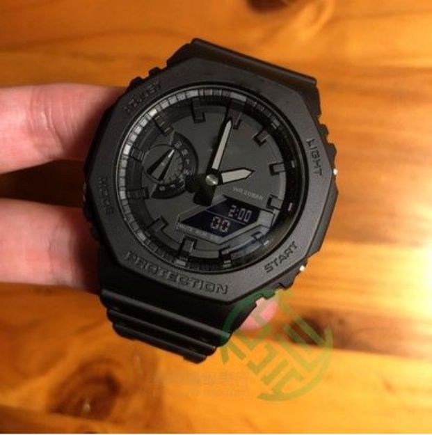 

2023 The latest model 2100 Watch Dual Display Dial Men's Sport Multifunctional Waterproof Military Quartz Automatic Automatic LED Light Boy Gift Shockproof, Ga-2100-13