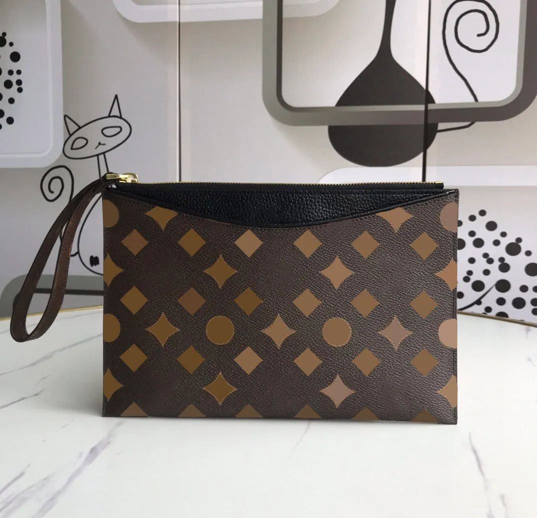 

Fashion designer wallets luxury Brazza purse mens womens clutch bags Highs quality flower letter coin purses long card holders dust bag M60910, Brown monogrames8