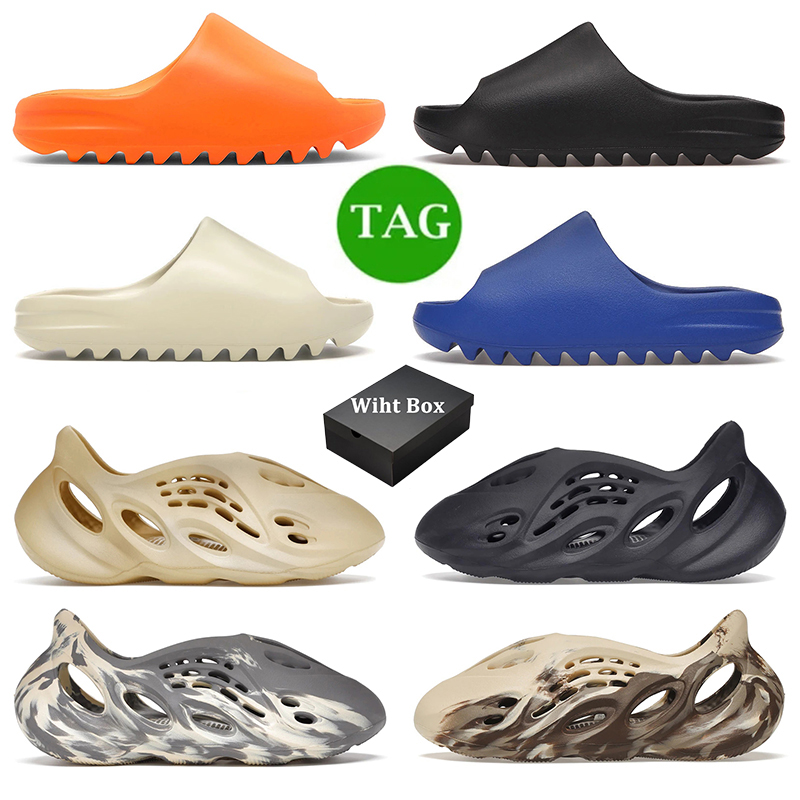 

Athletic Shoes Slippers Bone Onyx Resin Pure Ochre Holes Foams Runner Designer Slides Sand Vermilion Moon Grey Sandals Size 36-48 pantoufle Fashion Mules Slipper, 19