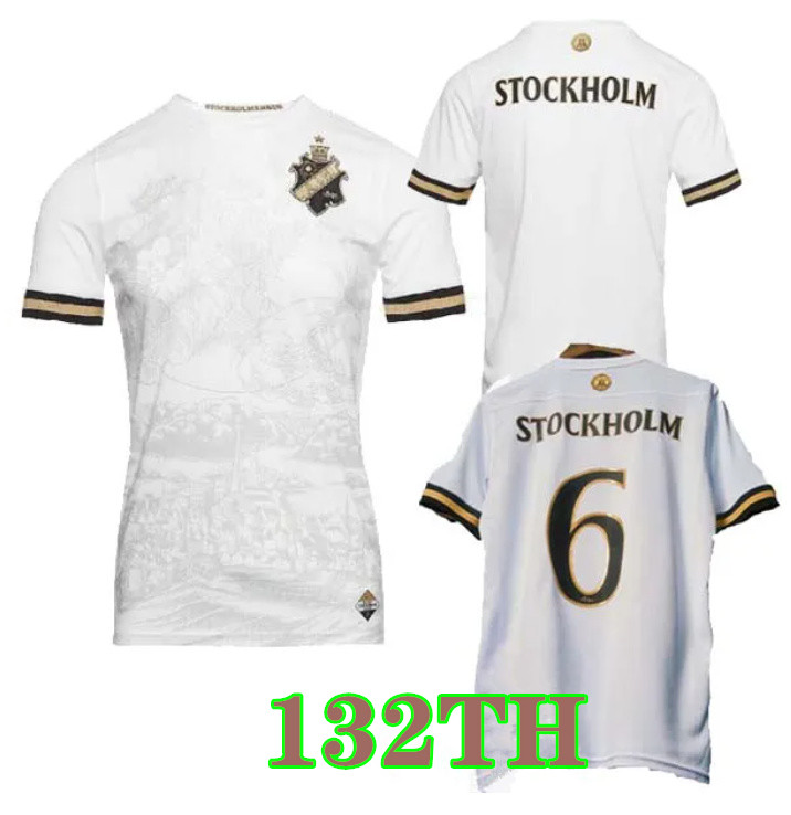 

23 24 AIK Solna SOCCER jerseys STOCKHOLM special limited-edition FISCHER HUSSEIN OTIENO GUIDETTI THILL TIHI HALITI 132-year history football shirts