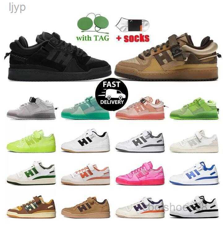 

Fashion Forum 84 Women Mens Casual Shoes Bad Bunny Forum Buckle Low the First Cafe Back to School Easter Egg White Royal Blue Wheat Designer Sneakers Trainers 36-45, 14