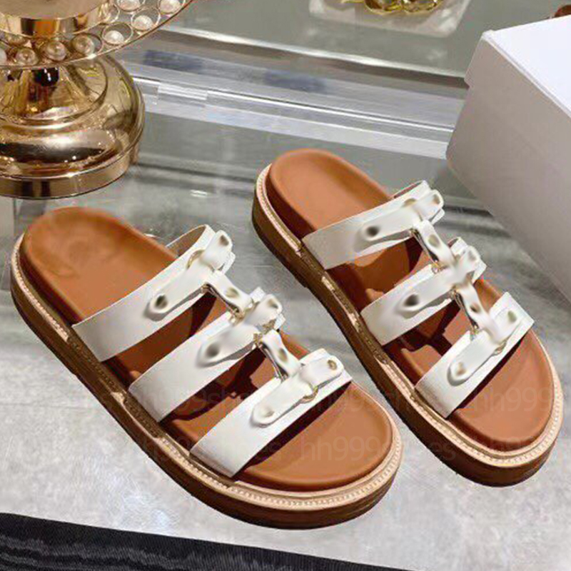 

Arch of Triumph Retro Roman Sandal Slippers Beach Slide Quality Slipper Fashion Special Designer Slippers Luxury Slides Women Summer Rubber, White