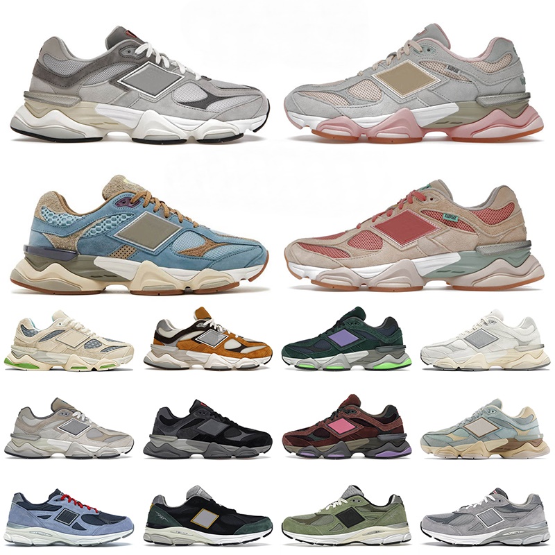 

New 2023 Protection Pack 9060 running shoes designer for men women Pink Phantom Retro Black White On Sea Salt 9060R rain cloud casual ballance athletic sneaker, 13