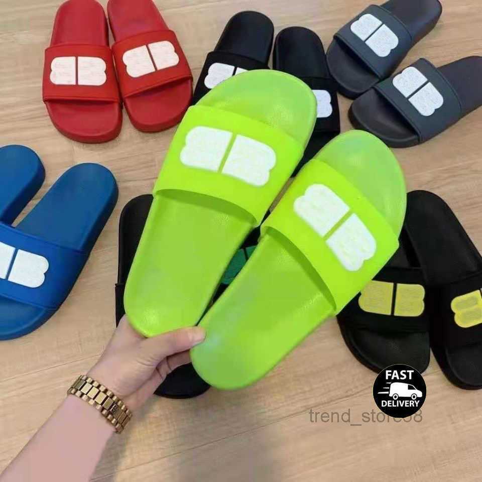 

Franch Summer Designer Slippers for Mens Women Letters Print Flat Slipper Fashion Popular Rubber Sandal Trendy Beach Shoes Multi Style paris Europe 35-46, 02