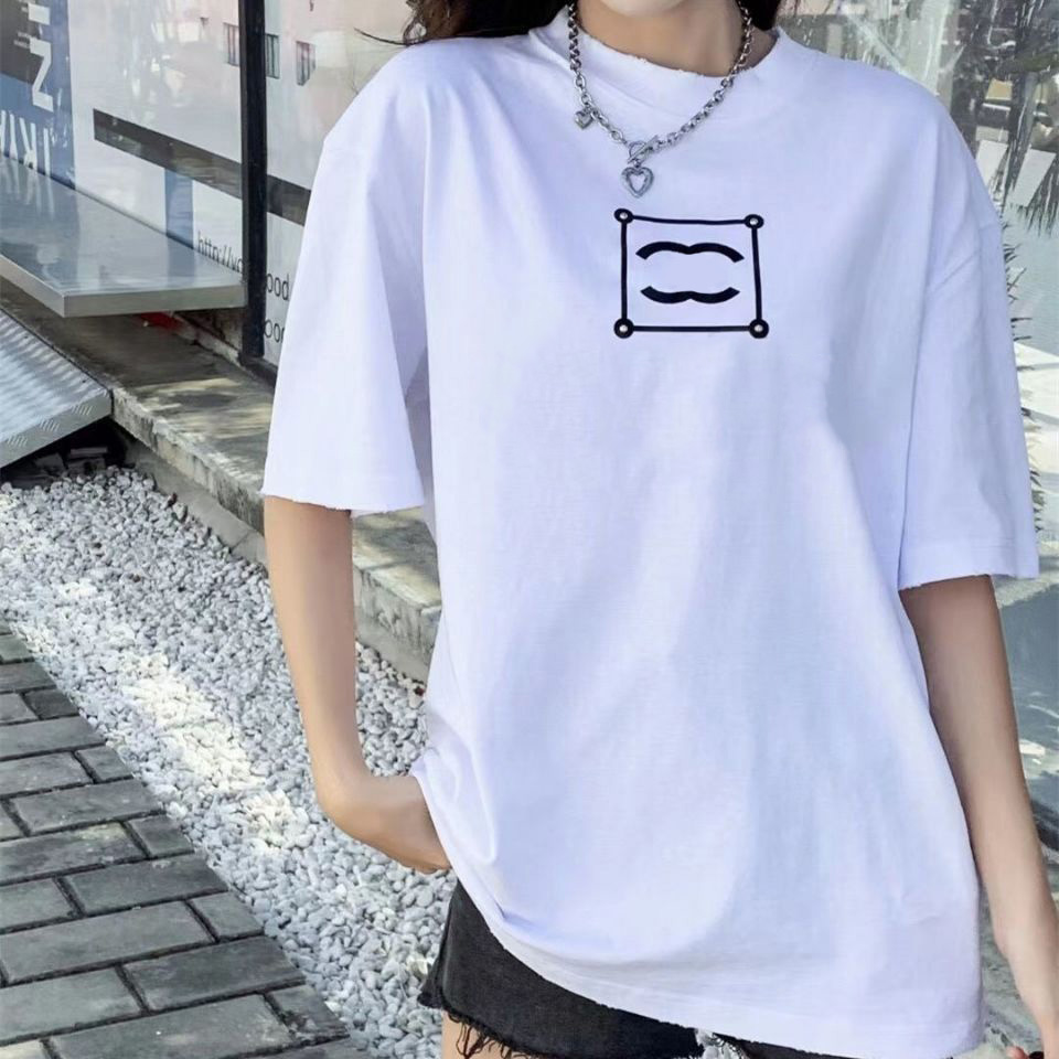 

Clothing France Womens T-Shirt Paris trendy letter Print couple summer 100% Cotton Round neck 3XL 4XL Short sleeve tops tees 0P90, C4