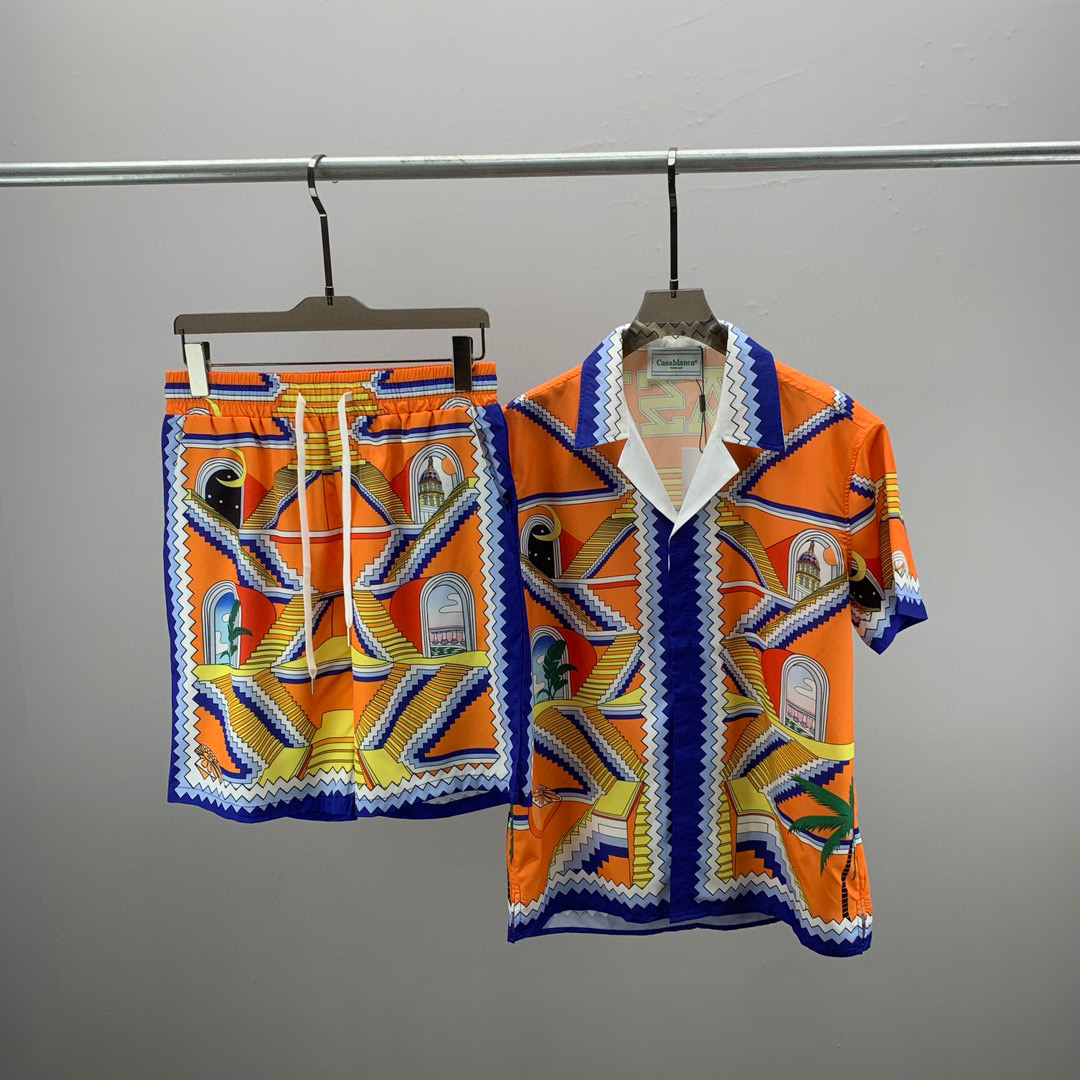 

Men's plus size Outerwear & Coats Sizehoodies hoodies suit hooded casual fashion color stripe printing Asian size high quality wild breathable long sleeve a set 42rsf