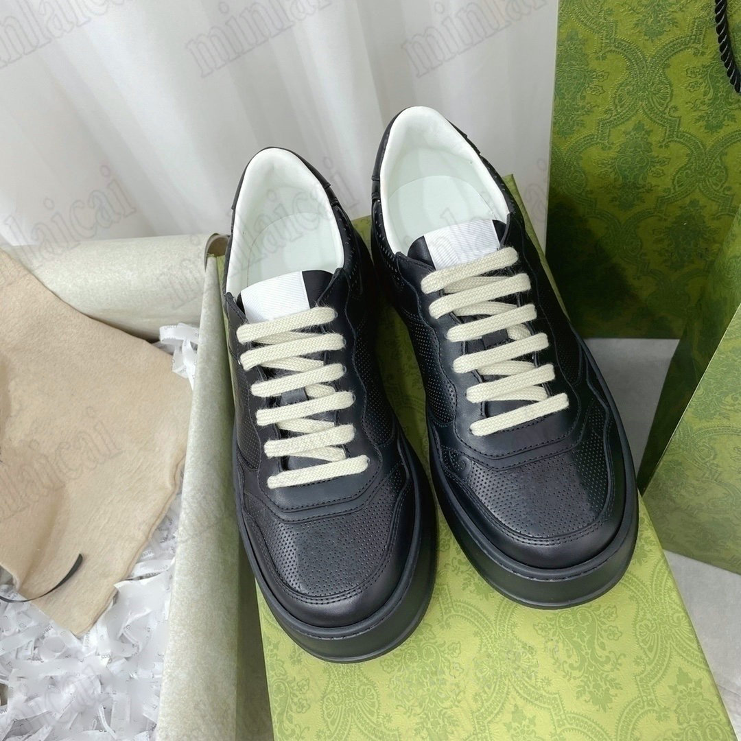 

Designer White Casual Shoes For Women Multicolor Chunky Beige Brown Canvas Leather Woman's Sneakers Italy Top Luxurys Trainer Shoe, 03