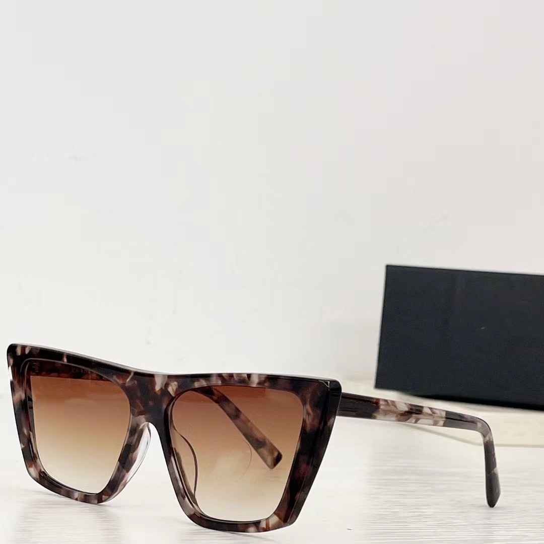 

Men's and women's sunglasses cat eye design sunglasses summer style anti ultraviolet retro shield lens plate contact lens fashion glasses random box bolle sunglasses