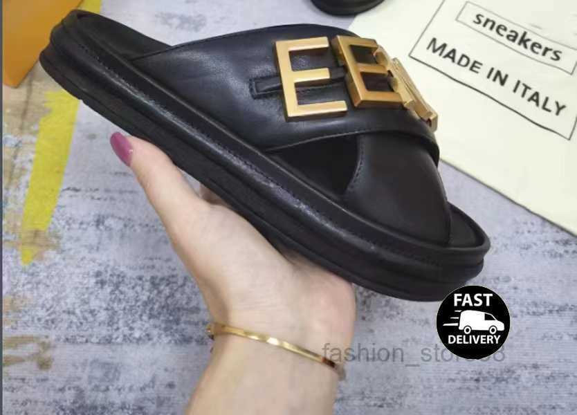 

2022 Fashion Women Men Sandal Luxury Designer Lady Gentlemen Colorful Canvas Letter Anatomic Leather slide 6 style Model 35-42