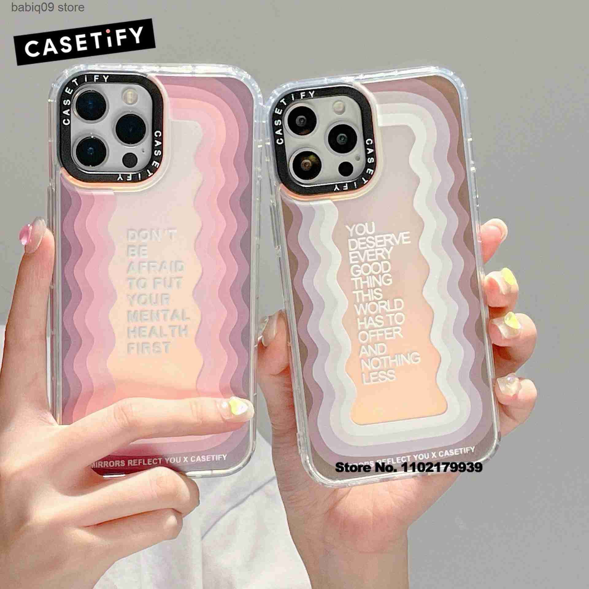 

Cell Phone Cases CASETIFY Inspirational English Phone Case for IPhone 13 11 12 Pro Max Mini X XR 14 Plus 14 PROMAX Shockproof Back Cover ZT0908 T230419, Style 11