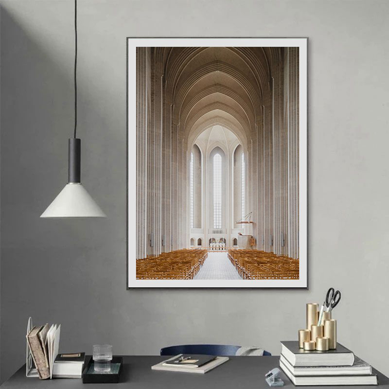 

AHPAINTING Wall Art Picture Canvas Print Architecture Photo Landscape Painting For Living Room Home Decor No Frame