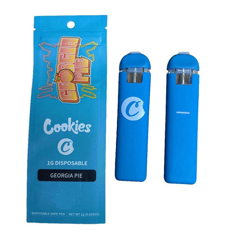 

Cookies Disposable Empty Vape Pen E Cigarette Kits 1ml Ceramic Coil Pod 280mAh Rechargeable Battery Disposable Vapes 10 Flavors 2000pcs