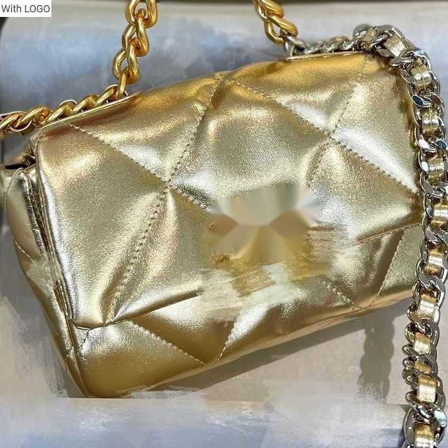 

Evening Bags Luxury Brand design Letter Quilted shoulder Chain CC bag 2023 New Gold Xiaoxiang 19 Premium Series HLG1