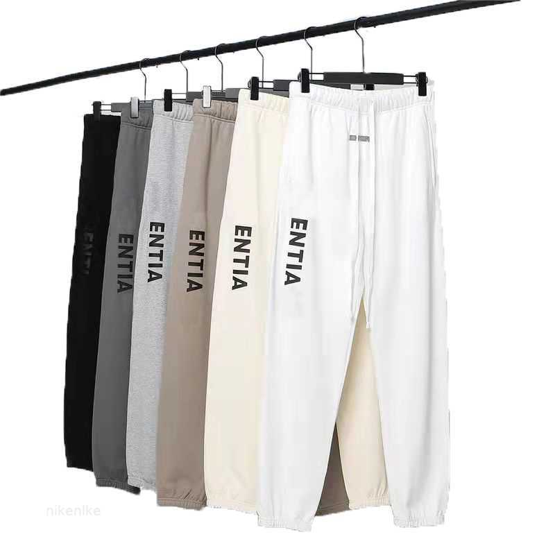

Mens Joggers Pants Casual Designer Fashion Solid Color Letter Trousers Elastic Waist Street Style Long Pant FMAN Y5OF