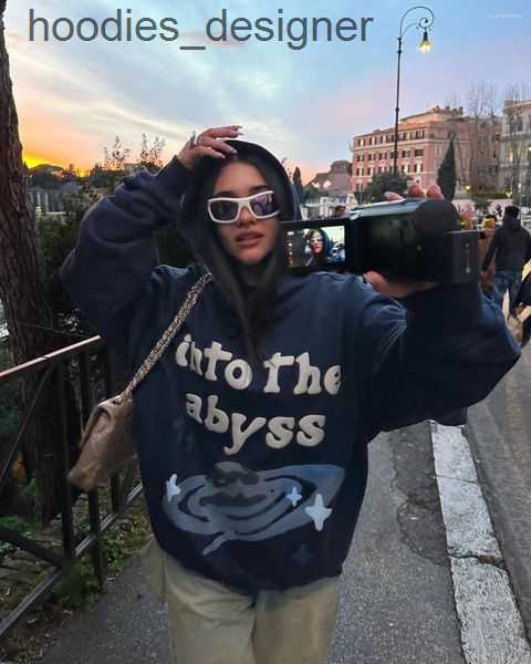 

hoodies designer Men's Hoodies Broken Planet Letter Print broken planet hoodie Harajuku Retro High Street Loose Pullover Oversized Men's Sweatshirt 11I81U