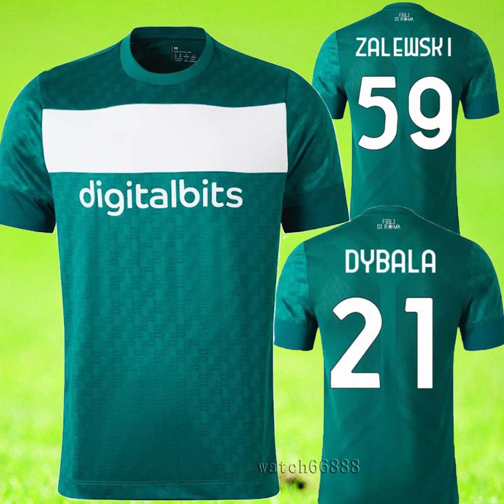 

Roma Legacy kit 2023 2024 Maglie soccer jerseys XXXL 4xl top quality Aries Dybala Home Belotti Celik Pellegrini Abraham Camicie da calcio Wijnaldum Zaniolo Uniforms