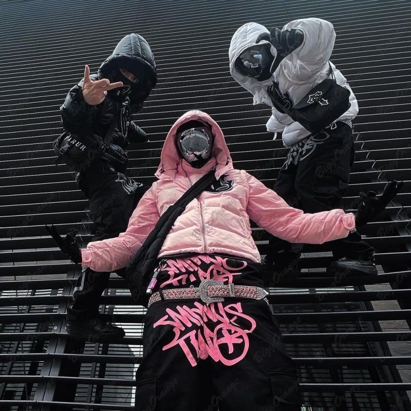 

Mens Pants Gourmet retro loose men Streetwear multipocket highwaisted jeans pantalon y2k hiphop pants cargo masculina 230419