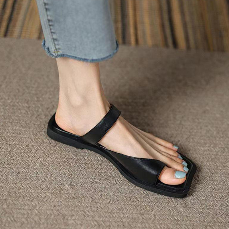 

Slippers Fashion Summer Flats Platform Slipper Sandals Slingbacks Open Toe Beach Shoes Flip Flops Casual Slides 2023 230419, Apricot