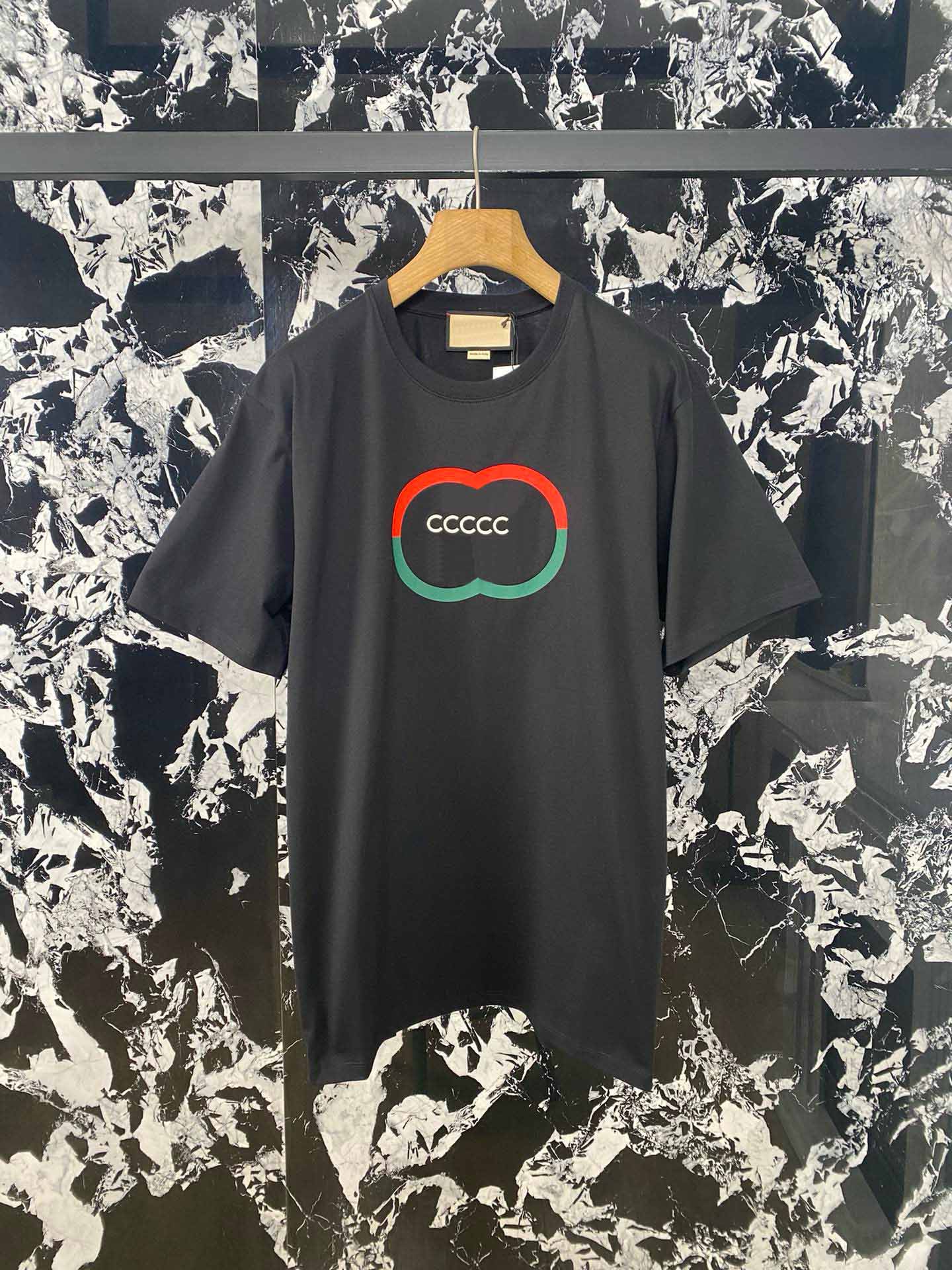 Men&#039;s Plus Tees & Polos Round neck embroidered and printed polar style summer wear with street pure cotton M set shorts tshirt 223t-image-888560551