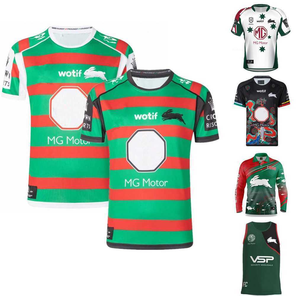 

fw23 2023 2023 SOUTH SYDNEY RABBITOHS rugby jersey Australia Rabbitohs Retro Rugby shirt Fishing suit jerseys singlet Custom, Home