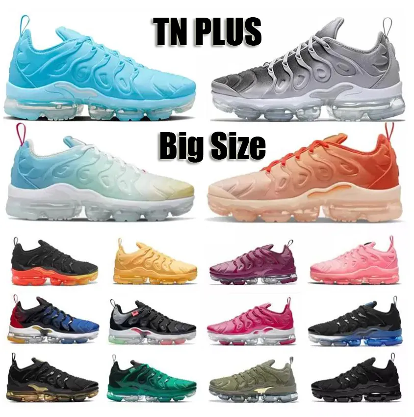 

Vapour Max Tn Plus Running Shoes maxs Vapourmax Mens Womens Big Size Us 13 Designer Reflective Black Orange Gradients Black White Sneakers Trainers Eur 36-47, Tn (1)36-47