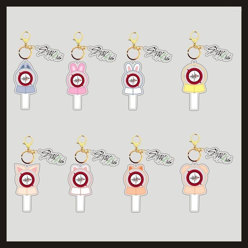 

Keychains Stray Kid MANIAC SKZOO Acrylic Keychain Key Pendant