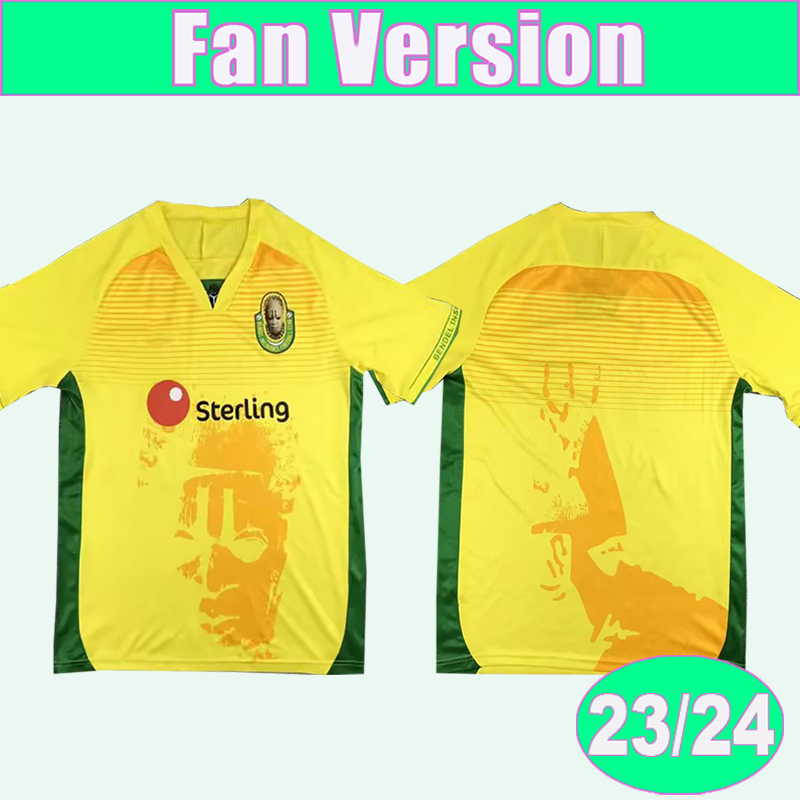 

2023 24 Bendel Insurance Mens Soccer Jerseys Nigerian Professional Football League Home Yellow Football Shirt Short Sleeve Adult Uniforms, Qm13351 23 24 home no patch