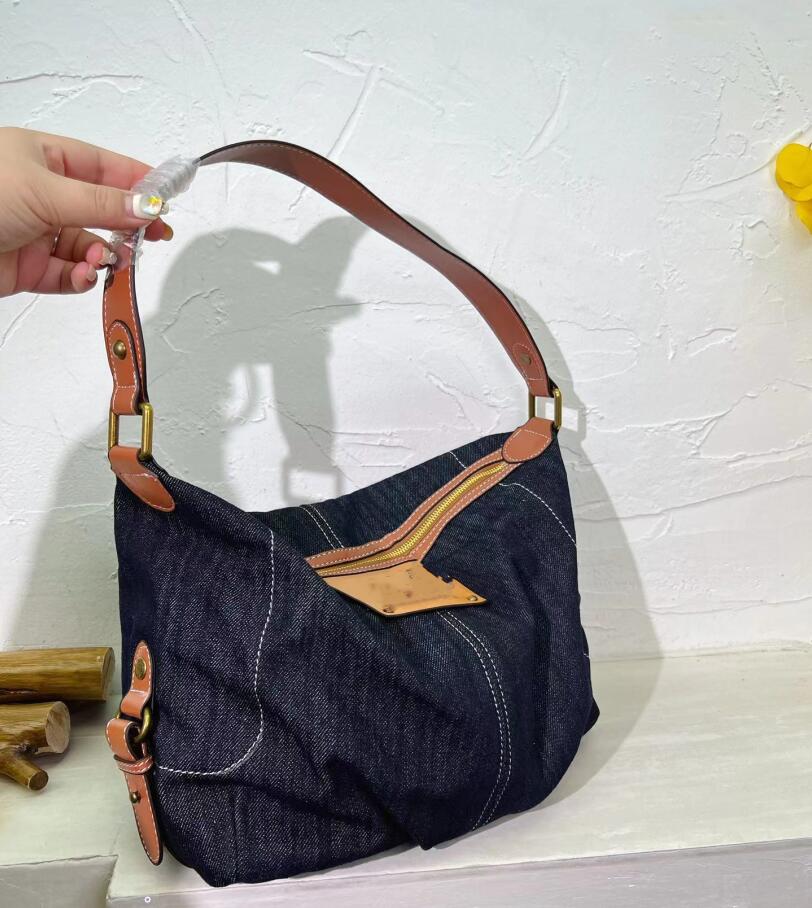 

Women canvas Handbags Luxurys Shoulder Bag Designers Crossbody High Quality Handbags Womens Purses Shopping Totes Bag CARRYALL, Blue